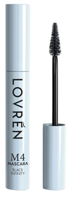 Lovrén M4 Black Infinity Mascara Nero Volumizzante Effetto Ciglia Finte 9 ml