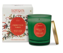 Nasoterapia Christmas Candela Profumata Natalizia con Oli Essenziali 180 g