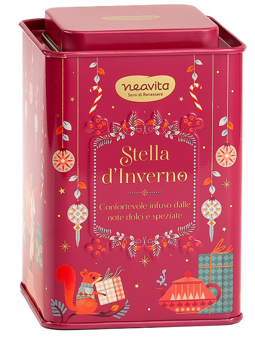 Neavita Stella d'Inverno Infuso Mela, Arancia e Cannella con Mandorle 12 Filtri 42 g - Neavita Stella d'Inverno Infuso Mela, Arancia e Cannella con Mandorle 12 Filtri 42 g