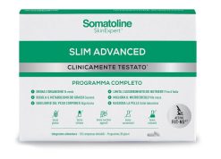 Somatoline Slim Advanced Integratore Controllo del Peso e Metabolismo dei Grassi con Tè Verde Guaranà e Fico d'India 120 Compresse