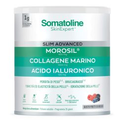 Somatoline Slim Advanced Collagene Marino Morosil Acido Ialuronico e Guaranà Gusto Frutti di Bosco 275 g