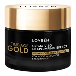 Lovrén Time-Age Gold Crema Viso Anti-Età con Retinolo e Acido Ialuronico 30 ml
