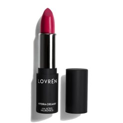 Lovrén Rossetto Hydra-Creamy Idratante con Acido Ialuronico e Vitamina E Colore Ciliegia 4 g