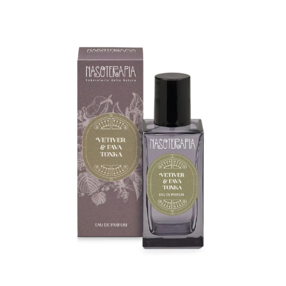 Nasoterapia Vetiver e Fava Tonka Profumo di Colonia per il Corpo 50 ml - Nasoterapia Vetiver e Fava Tonka Profumo di Colonia per il Corpo 50 ml