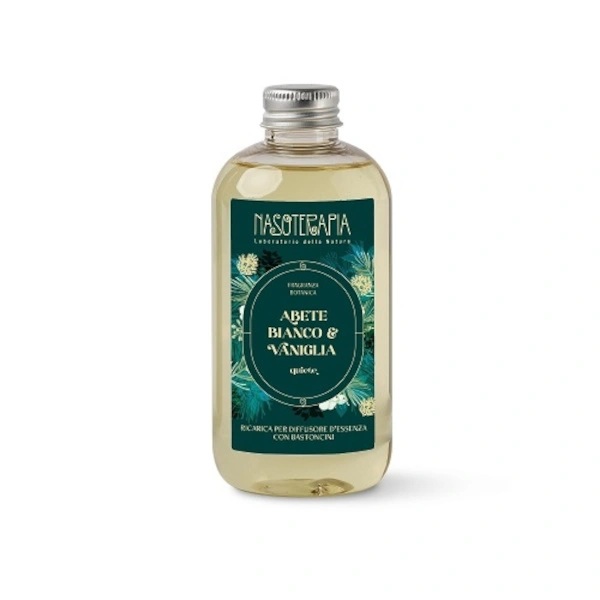 Nasoterapia Abete Bianco e Vaniglia Quiete Ricarica Diffusore Ambiente con Bastoncini 250 ml - Nasoterapia Abete Bianco e Vaniglia Quiete Ricarica Diffusore Ambiente con Bastoncini 250 ml