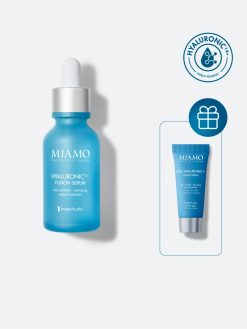 Miamo Longevity Plus Hyaluronic14+ Fusion Serum 30 ml – Siero Viso Idratante, Rimpolpante e Antirughe